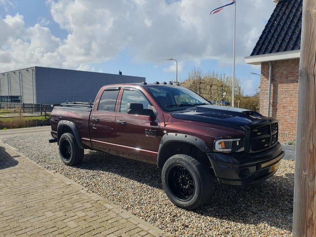 Dodge ram 2500 Cummins, Automaat, 430 pk, Zwart, Leder en Stof
