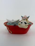 Casablanca spaarpot – Koe in bad, Ophalen of Verzenden, Zo goed als nieuw, Kunststof, Dier