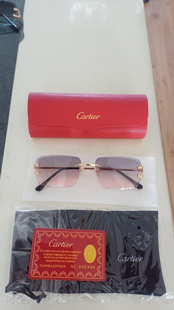 Cartier bril, Ophalen of Verzenden, Zo goed als nieuw, Bril, Overige merken