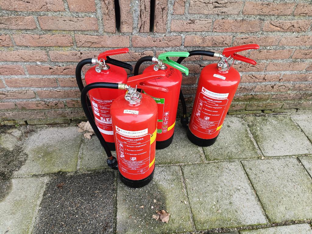 lege brandblussers voor projecten, Huis en Inrichting, Brandblussers en Brandkasten, Ophalen, Gebruikt, Brandblusser
