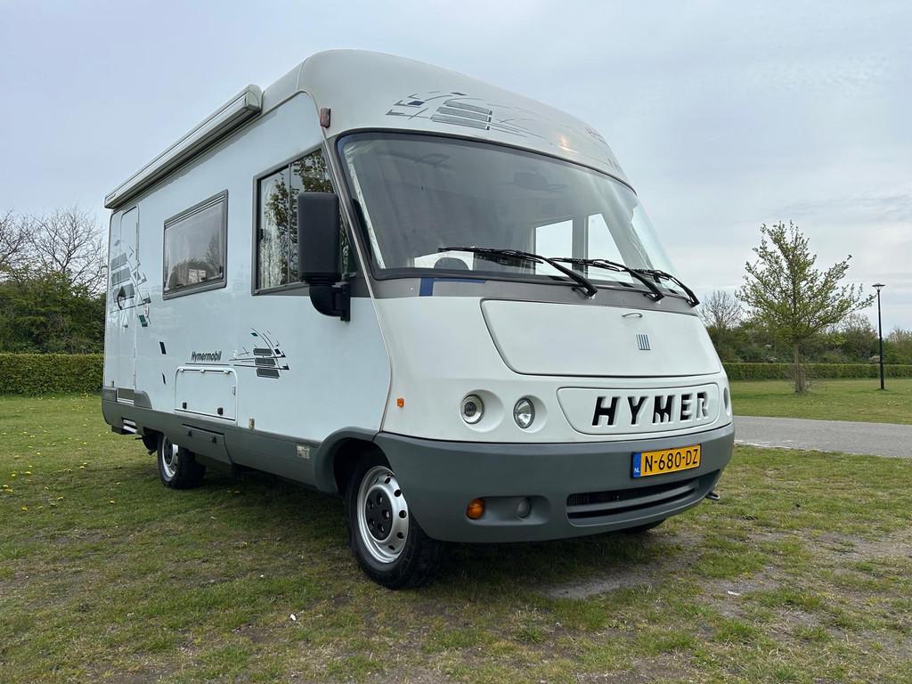 Fiat Ducato Hymer E510 Integraal | 2.5 TD | Airco | 4 Slaapp, Caravans en Kamperen, Campers, Integraal, Ringverwarming, Info@autoverkoopheerenveen.nl