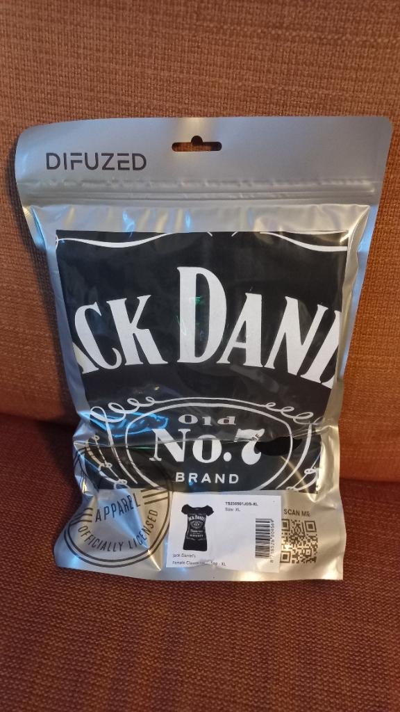 T shirt Jack Daniels by Difuzed XL, Zwart, Ophalen of Verzenden, Difuzed, Maat 56/58 (XL)