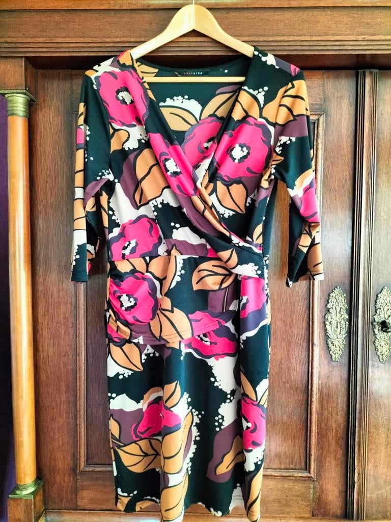 jurk van Lola & Liza maat 44, Kleding | Dames, Jurken, Ophalen, Overige kleuren, Maat 42/44 (L), Zo goed als nieuw