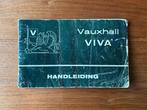 Instructie/Handleiding boekje Vauxhall Viva uit 1965, Ophalen of Verzenden, Gelezen, Overige merken