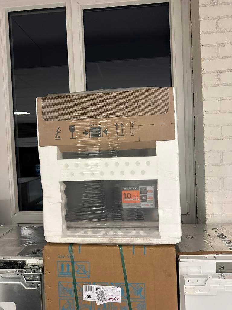 WHIRLPOOL 6TH SENSE INBOUW OVEN 60CM PYROLESE WOIN58IP1SPT, 45 tot 60 cm, WHIRLPOOL, Hete lucht, Info@adoswitgoed.nl