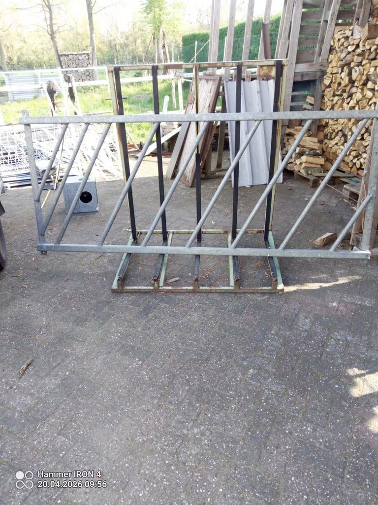 Robuust voerhek voor koeien - Gegalvaniseerd, Ophalen of Verzenden