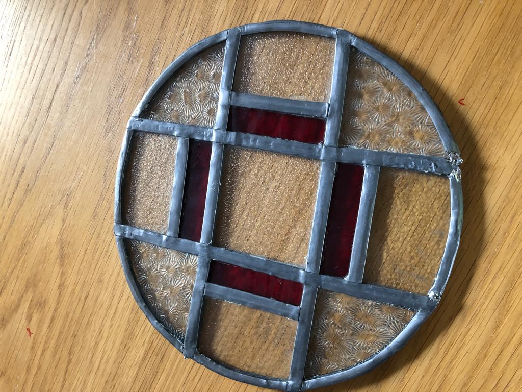 glas in lood decoratie, Ophalen