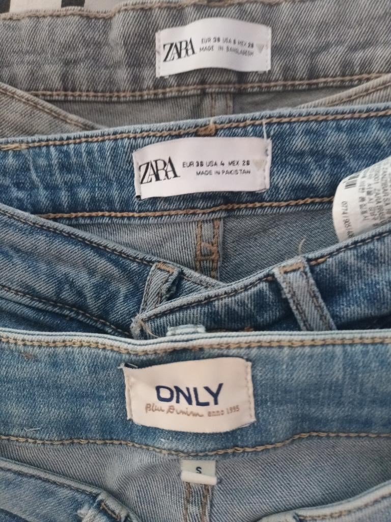 Jeans dames zara en only, Blauw, Zara, Ophalen of Verzenden, Zo goed als nieuw