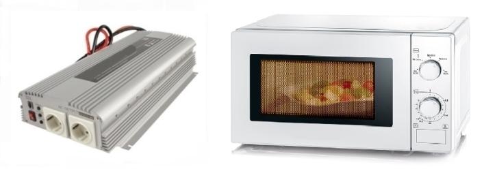 Omvormer 24V naar 230V 1500/1700 Watt + Magnetron 700 W, Niet ingevuld, Nieuw, Ophalen of Verzenden, Universele onderdelen