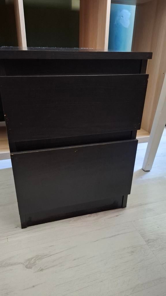 IKEA Malm nachtkast ladekast, Ophalen, Minder dan 50 cm, Gebruikt, 1 of 2 laden