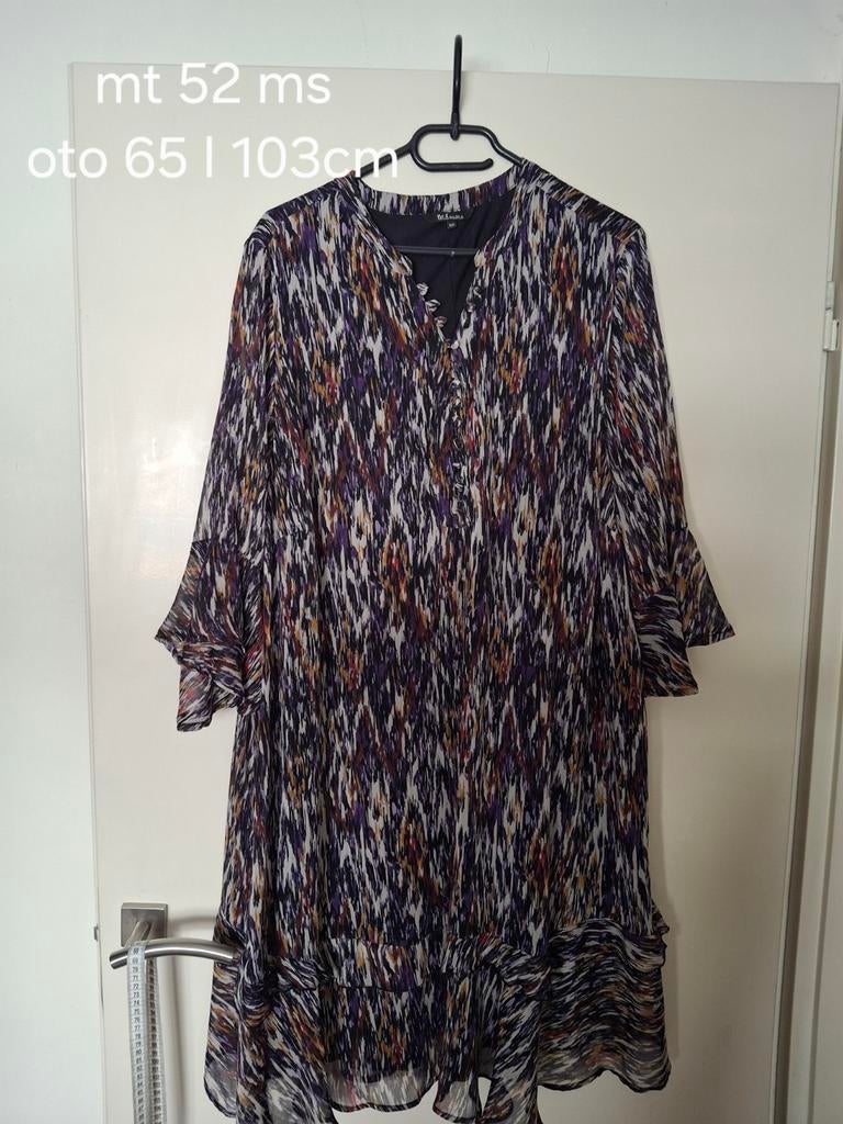 Jurk mt 52, Kleding | Dames, Grote Maten, Overige kleuren, Jurk, Ophalen of Verzenden, Zo goed als nieuw