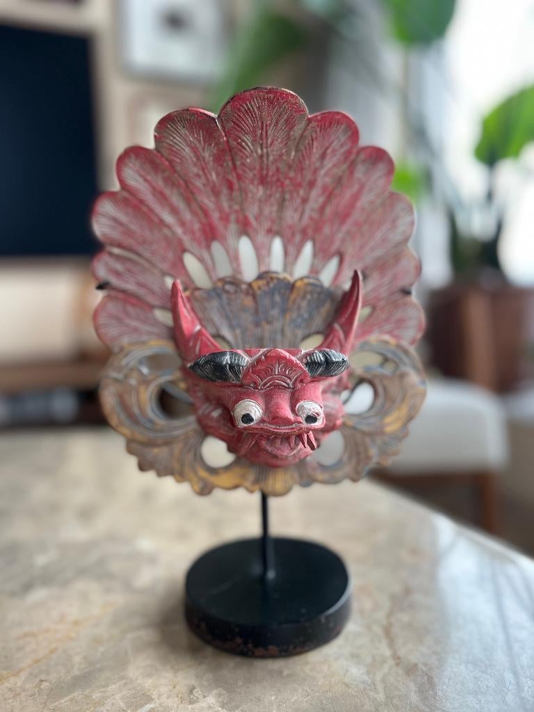 Indonesisch masker uit Bali, Antiek en Kunst, Ophalen of Verzenden