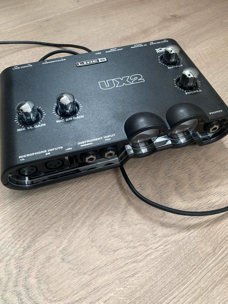 Line 6 UX2 Tone Direct Audio Interface, Muziek en Instrumenten, Effecten, Zo goed als nieuw, Overige typen, Ophalen of Verzenden