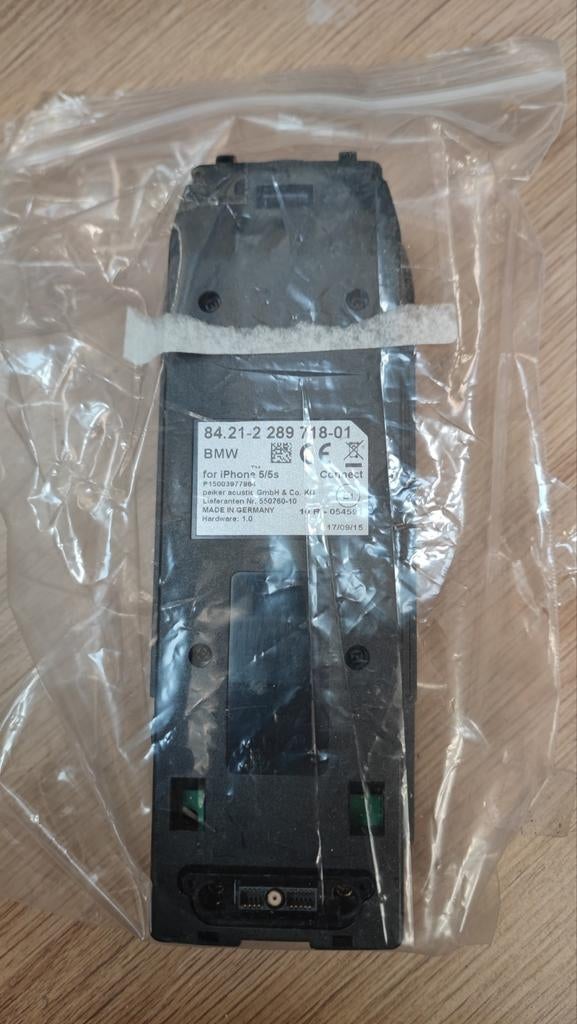 BMW Telefoonhouder/Snap-in Adapter iPhone 5/5s, Ophalen of Verzenden, Nieuw, BMW