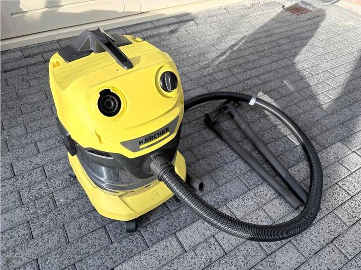 Karcher WD4 Nat- en Droogzuiger, Witgoed en Apparatuur, Stofzuigers, Zo goed als nieuw, Waterstofzuiger, Minder dan 1200 watt