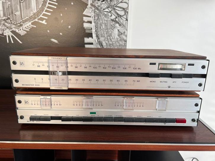 Bang & Olufsen Beolab 5000 & Beomaster 5000, Audio, Tv en Foto, Stereo-sets, Zo goed als nieuw, Bang & Olufsen, Ophalen