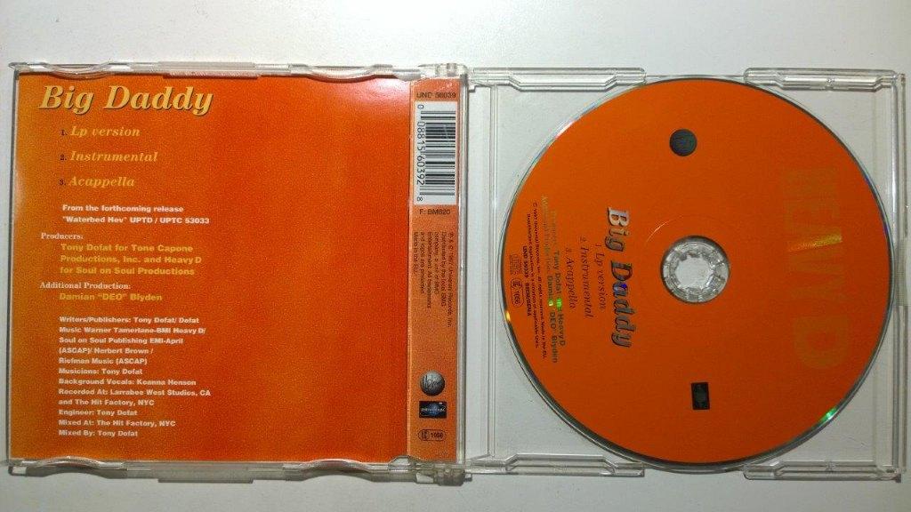Heavy D - Big Daddy, Maxi-single, Ophalen of Verzenden, Zo goed als nieuw, 1 single