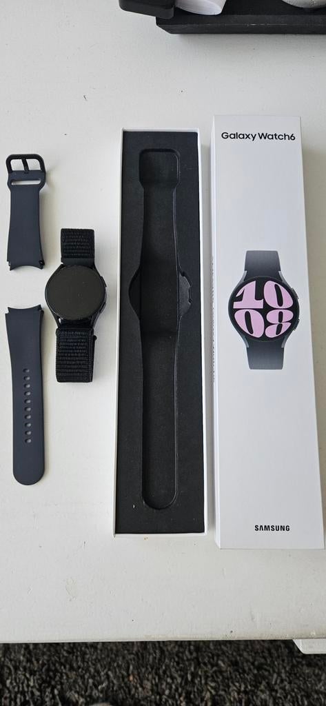 Samsung Galaxy Watch 6 40mm LTE - Zwart, Ophalen, Gebruikt, Zwart, GPS