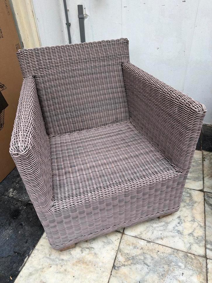 2 Tuinstoelen, Tuin en Terras, Tuinstoelen, Gebruikt, Kunststof, Ophalen