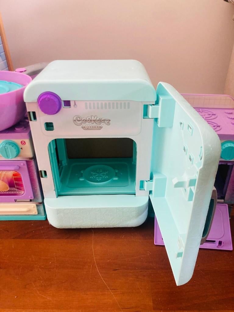 Cookeez Makers Speelkeuken Koelkast + Oventjes, Ophalen, Gebruikt, Speelkeuken-accessoire