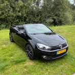 Volkswagen golf 6 cabrio 1.4 tsi 122pk, Auto's, Volkswagen, Voorwielaandrijving, Zwart, 4 cilinders, 4 stoelen