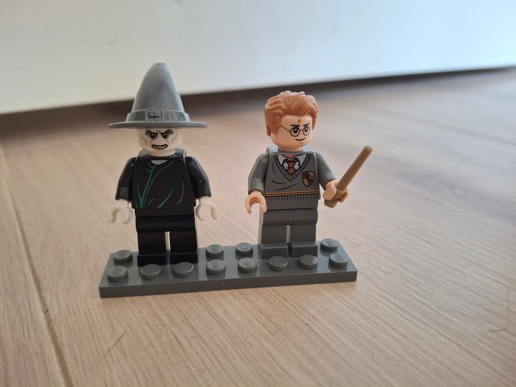 Lego Harry Potter minifiguren: Voldemort en Harry Potter, Lego, Harry Potter, Ophalen of Verzenden, Zo goed als nieuw