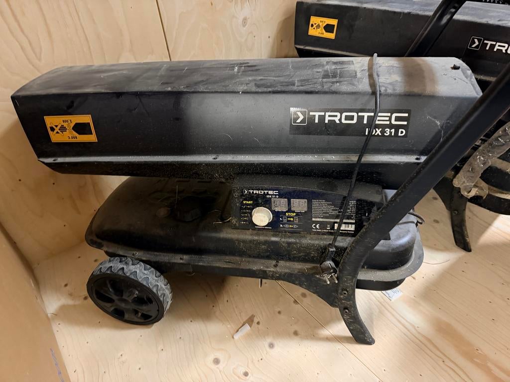 Trotec IDX 31 D Dieselkachel - Krachtige Verwarming, Huis en Inrichting, Kachels, Ophalen, Oliekachel, Gebruikt, Overige brandstoffen