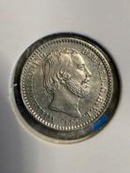 10 cent 1884 Willem III, Koning Willem III, Zilver, Ophalen of Verzenden, 10 cent