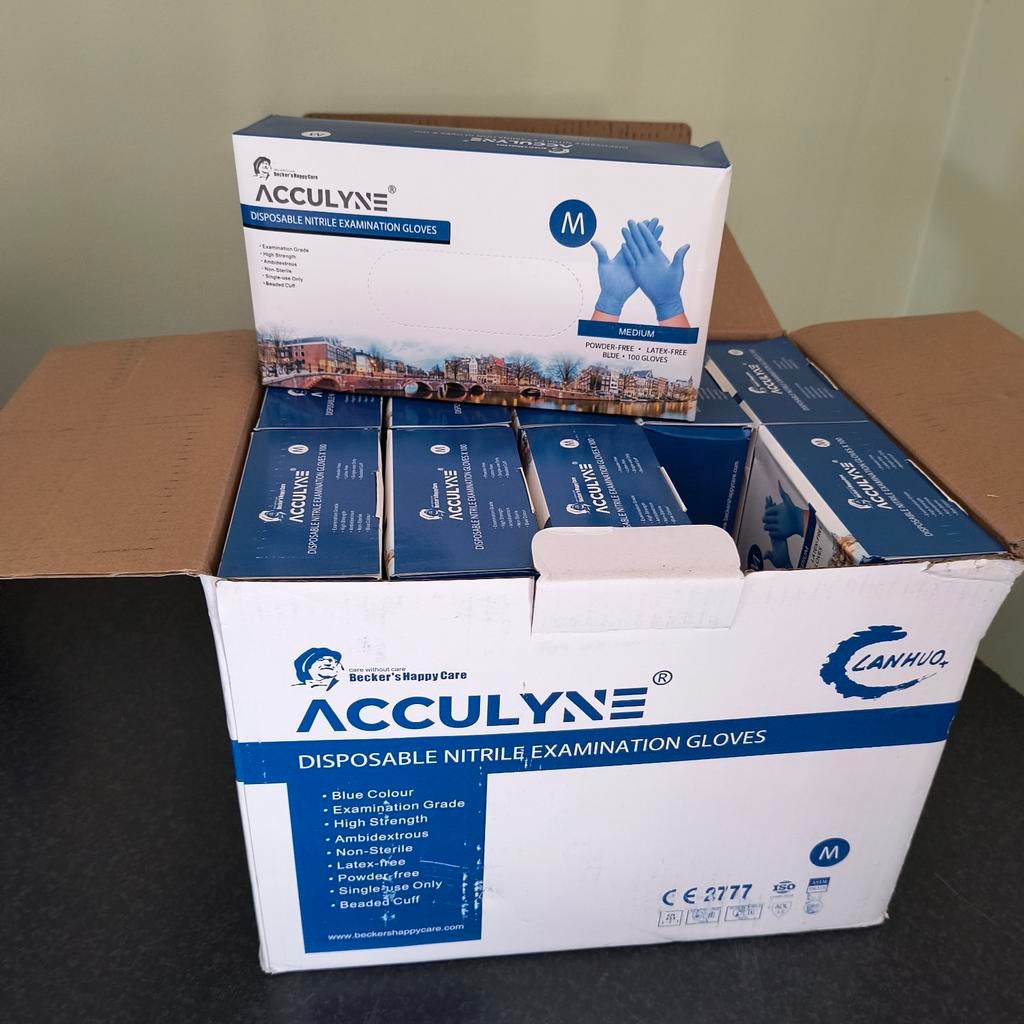 Nitrile handschoenen, Ophalen of Verzenden