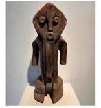 Antiek Beeld Hout-Figuur Legaal Congo 1940-50 + Certificaat, Ophalen of Verzenden