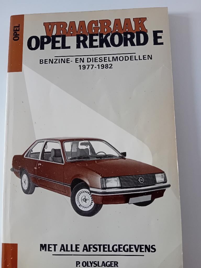 Opel Rekord E vraagbaak, Auto diversen, Handleidingen en Instructieboekjes, Ophalen of Verzenden