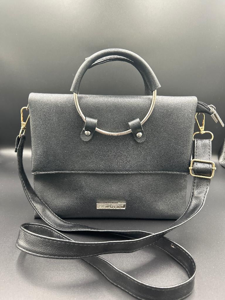 Cosmopolitan Damestas – Crossbody & Handtas in 1 – Zwart, Sieraden, Tassen en Uiterlijk, Verzenden, Zo goed als nieuw, Zwart, Schoudertasje