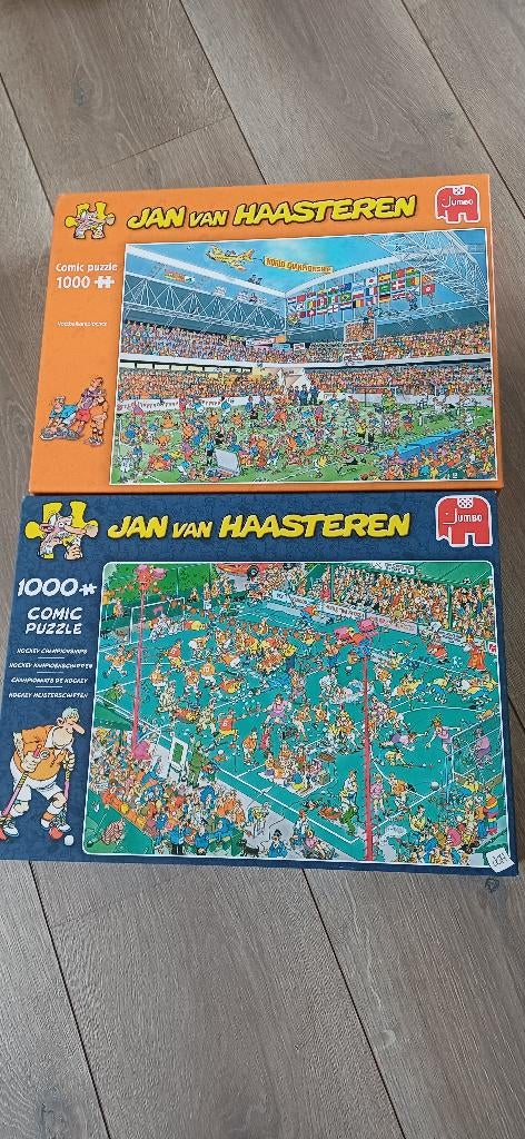 Jan van haasteren puzzels 1000 stukjes, Ophalen, 500 t/m 1500 stukjes, Zo goed als nieuw, Legpuzzel