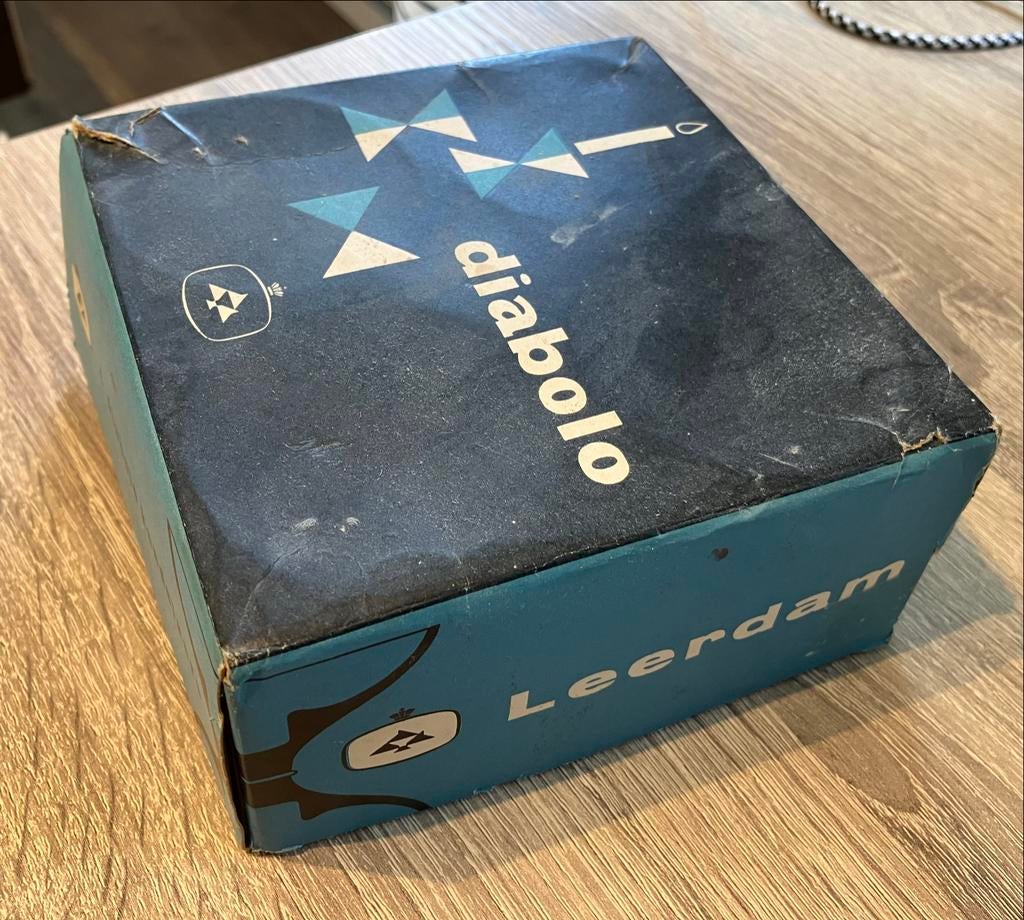 Vintage Leerdam Diabolo Kandelaars - Set van 4, Ophalen of Verzenden, Glas