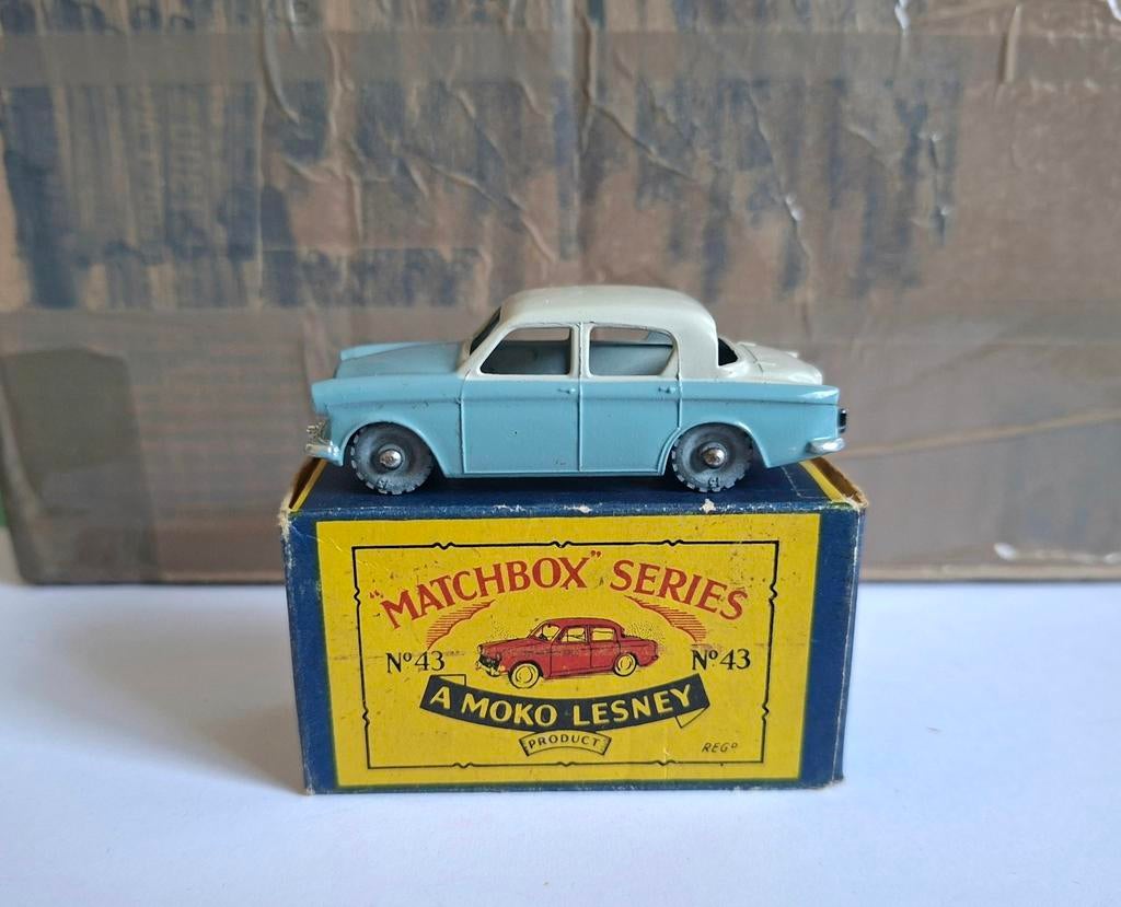 Matchbox 43 hillman minx, Ophalen of Verzenden, Auto, Matchbox