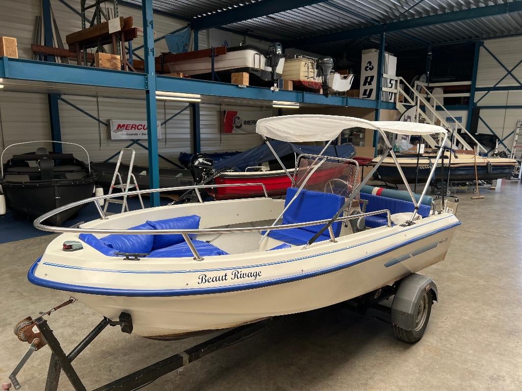Wato + Yamaha F9.9 + Trailer, Watersport en Boten, Ophalen, Wato, Gebruikt, Tot 10 pk