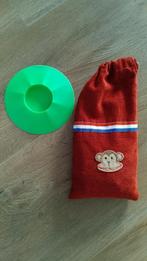 Knikkerzak vol met allerhande knikkers met knikkerpot, Ophalen of Verzenden, Zo goed als nieuw