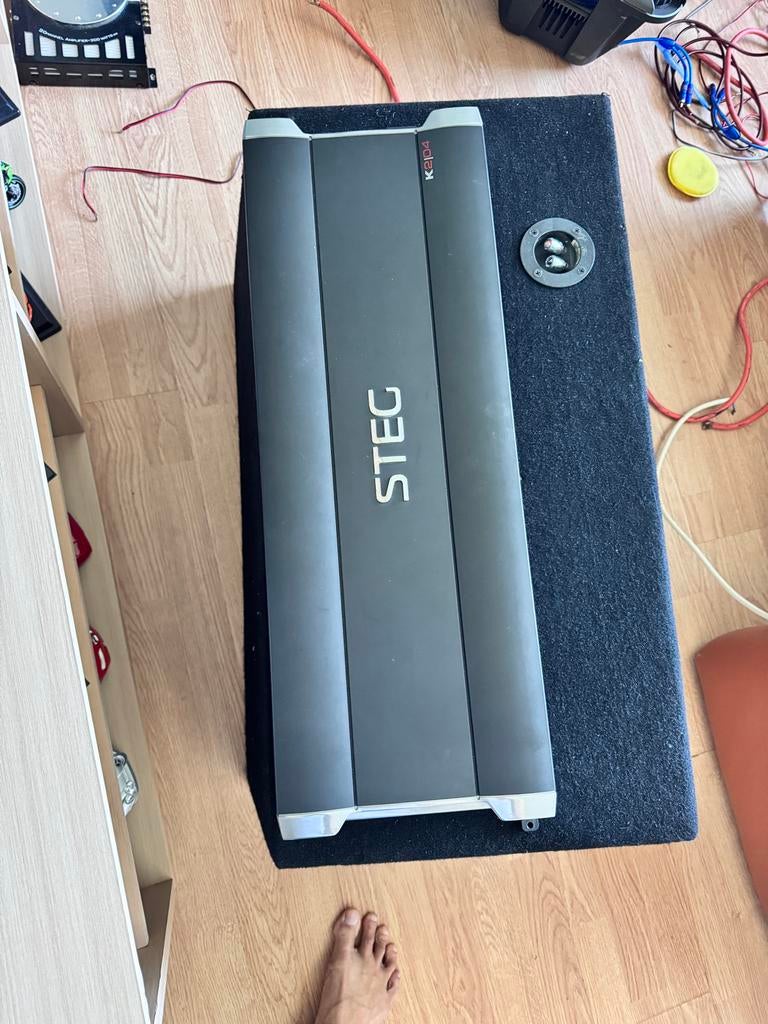 Steg versterker zo goed als nieuw, Ophalen of Verzenden, Zo goed als nieuw