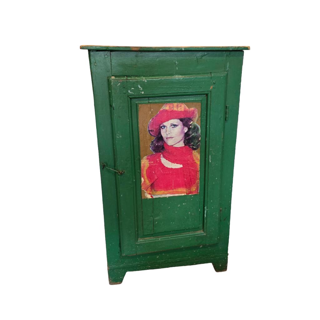 Oude Franse eikenkast, Antiek en Kunst, Curiosa en Brocante, Ophalen