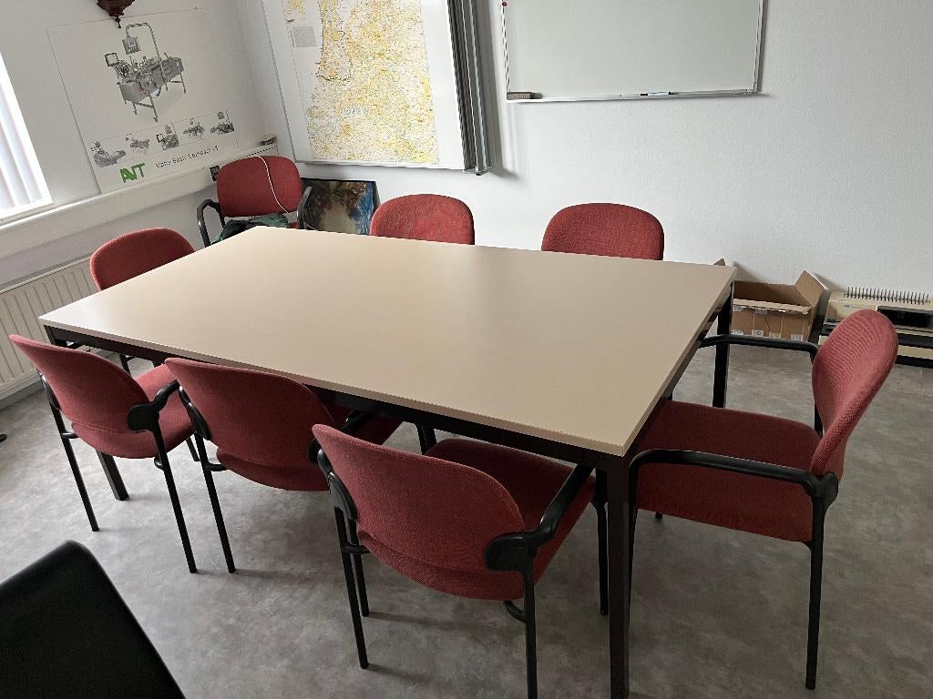 eettafels, Huis en Inrichting, Tafels | Eettafels, Gebruikt, 200 cm of meer, 50 tot 100 cm, Vijf personen of meer