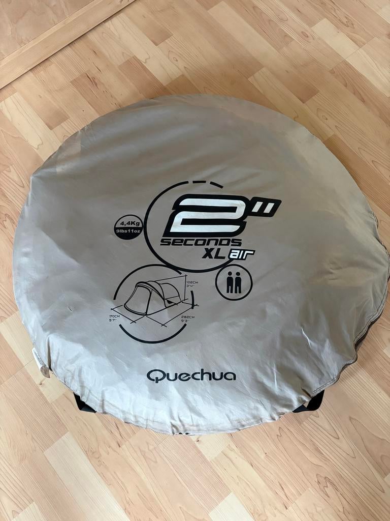 Quechua 2 Seconds XL Air 2-persoons tent, Ophalen, Gebruikt, Tot en met 2