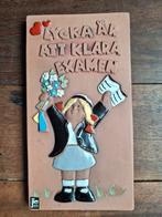 Jie Gantofta Zweedse wandtegel, diploma, Ophalen of Verzenden