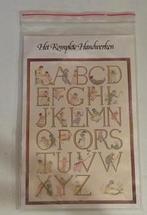 Borduurpakket Letter H en N 122158, Ophalen of Verzenden, Nieuw, Handborduren, Borduurpakket
