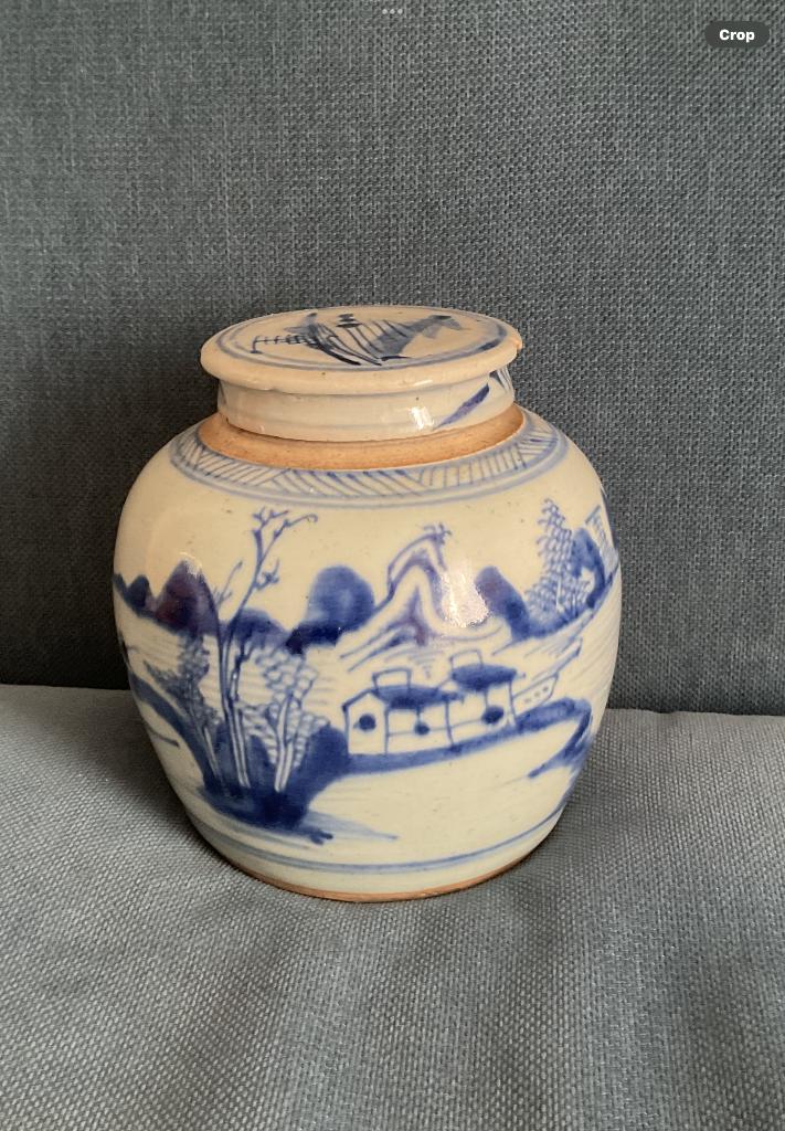 antiek gemberpot, Antiek en Kunst, Ophalen of Verzenden