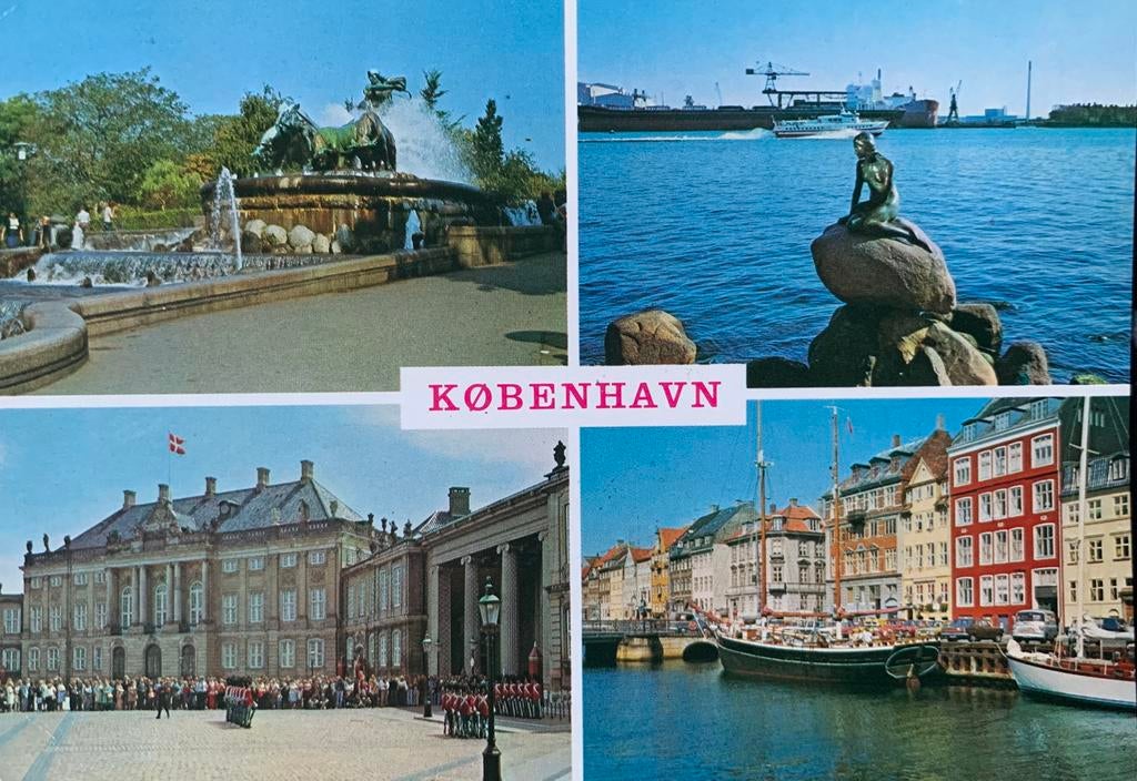 Kopenhagen., Ophalen of Verzenden, Gelopen, Overig Europa