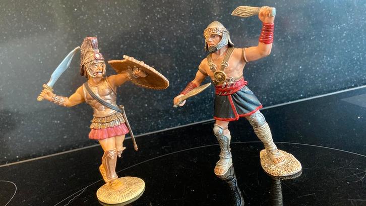 Schleich New Hero’s: Romeinse legionair vs Barbaar, Verzamelen, Poppetjes en Figuurtjes, Zo goed als nieuw, Ophalen of Verzenden