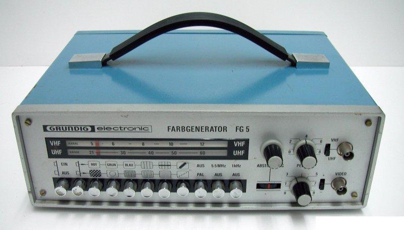 Grundig kleuren patroongenerator voor video VHF en UHF, Doe-het-zelf en Verbouw, Meetapparatuur, Verzenden, Gebruikt, Overige meters
