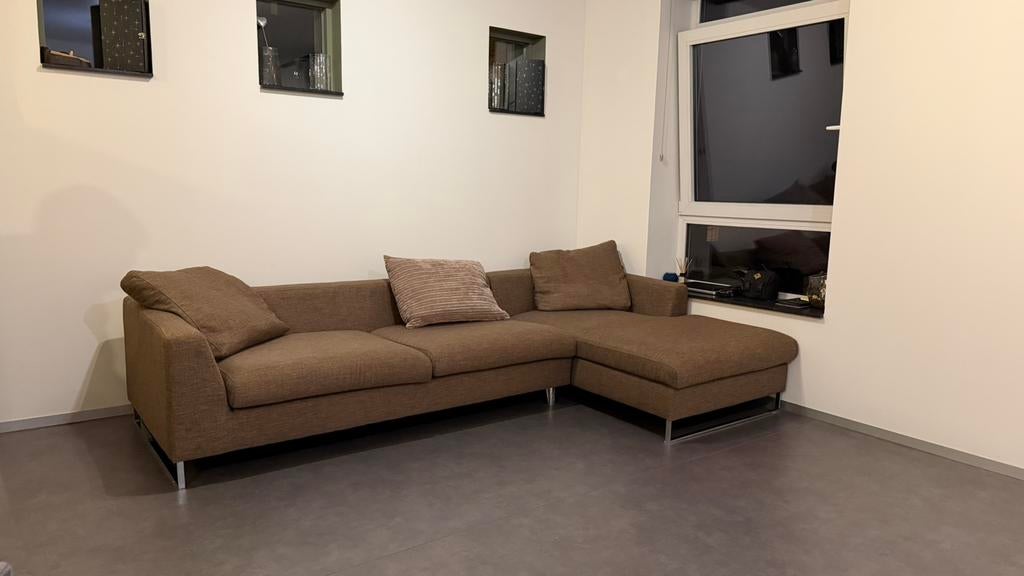 Hoekbank , sofa, couch, Huis en Inrichting, Ophalen, Zo goed als nieuw