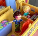 Polly Pocket Classroom on the Go 1996- compleet, Ophalen of Verzenden, Gebruikt