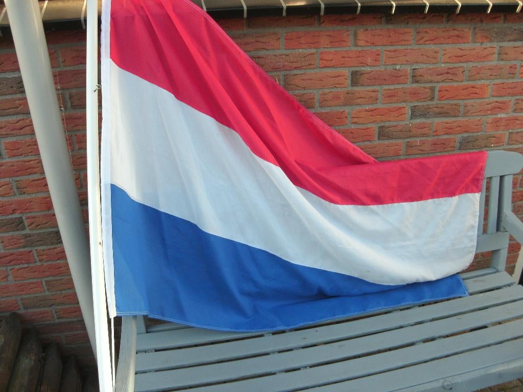 vlag met mast, Ophalen, Gebruikt